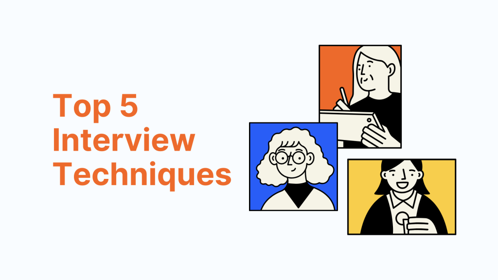 top 5 interview techniques cover